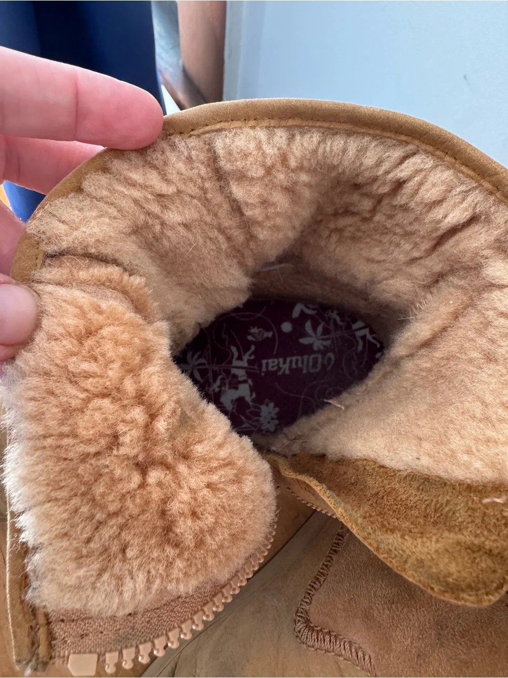 OluKai suede upper
